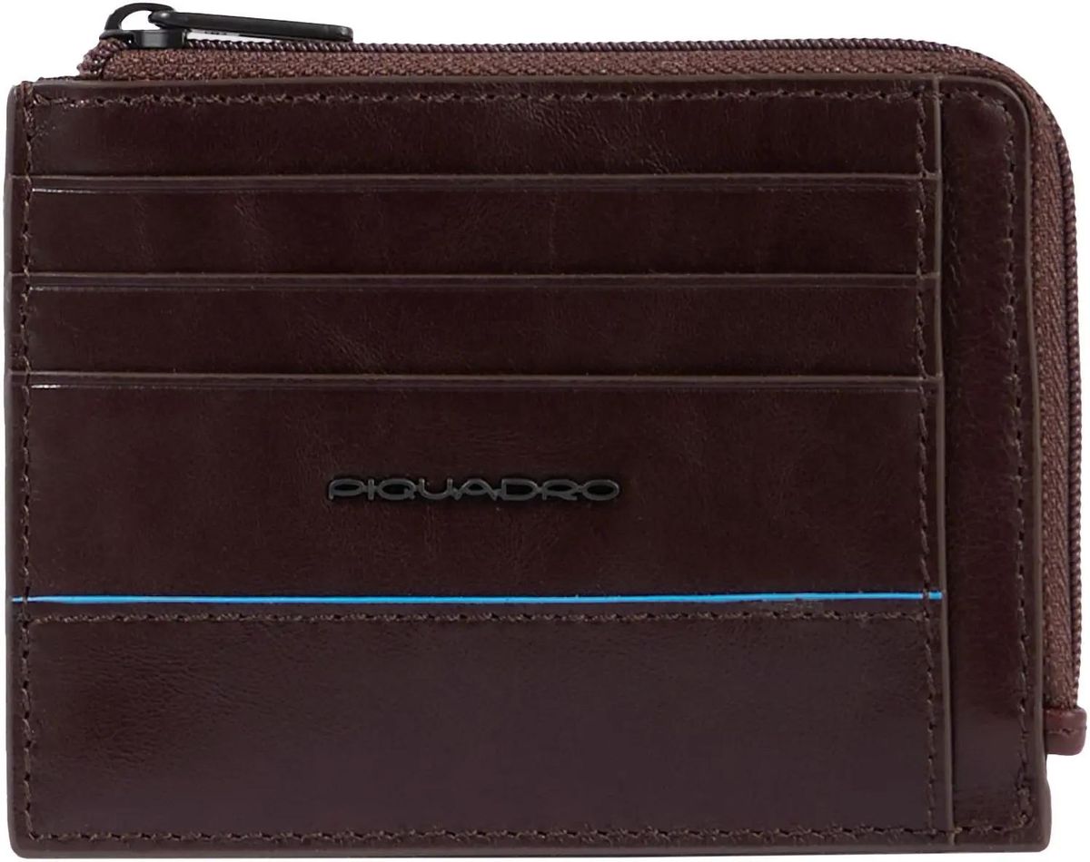 Кошелек мужской Piquadro Blue Square Revamp, кожа натуральная, красное дерево  [pp4822b2vr/mo]